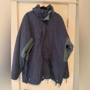 Columbia Men's Blue Outdoor Jacket Size L
